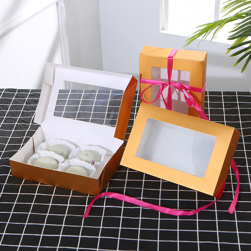 20 piece Rose gold Muffin box paper  cake dessert box