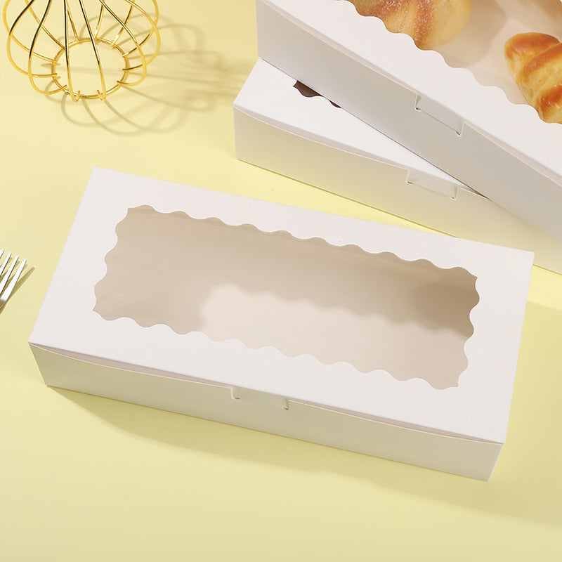 20 piece Square Lace Baking Cake Food Packaging Box