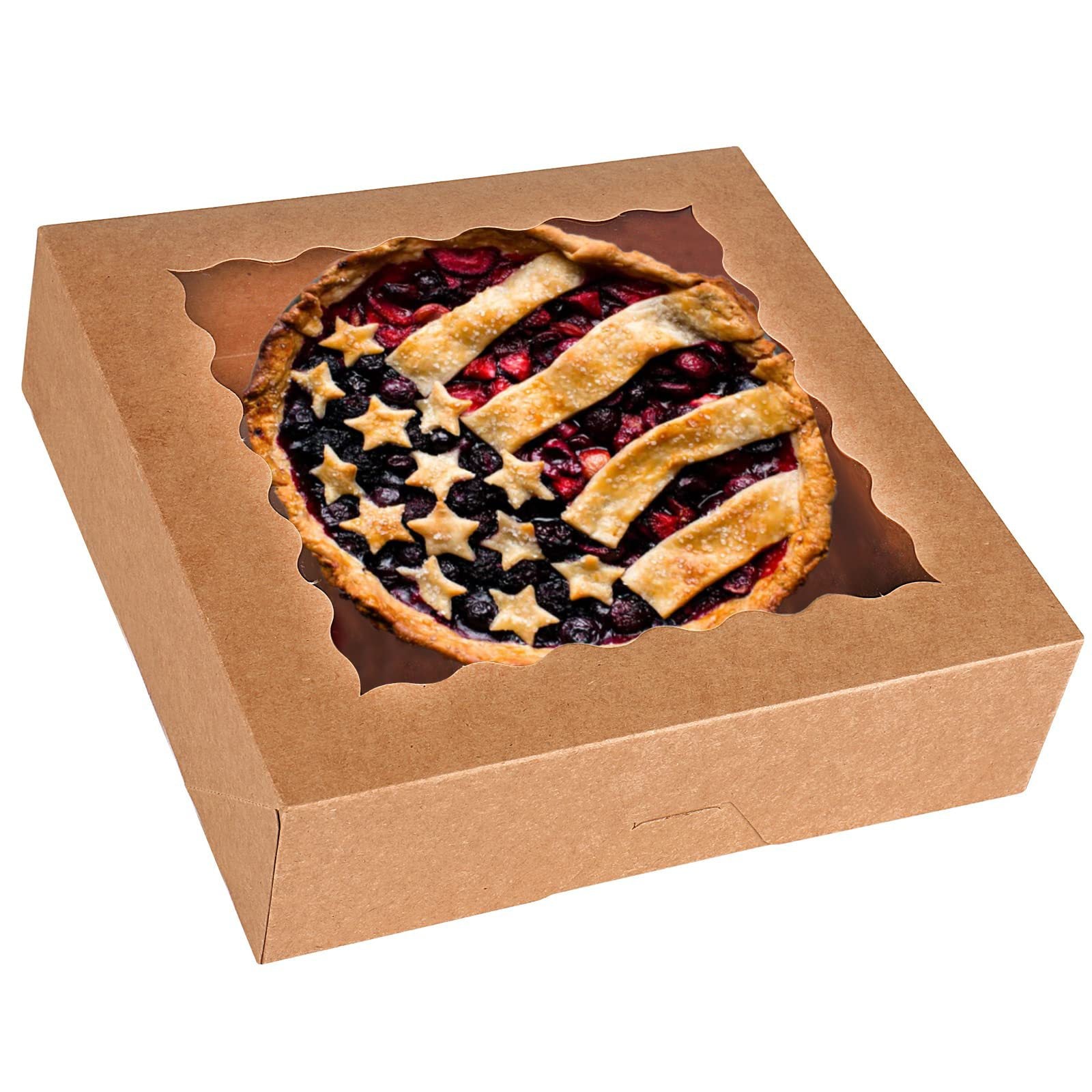 20 piece Baking box 10x10x2.5 inch cookie box